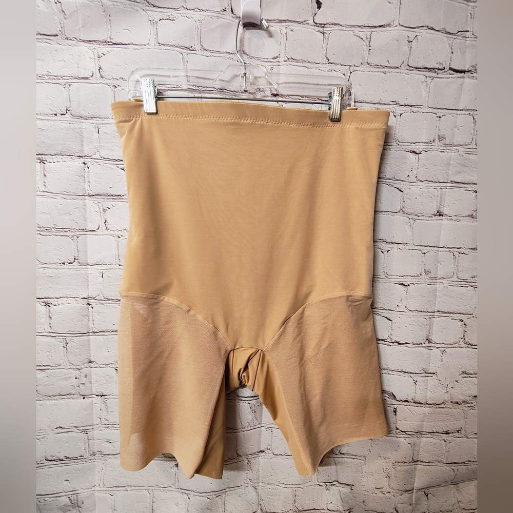 Honeylove Superpower 3X Shapewear Bottom Shorts Beige Seamless